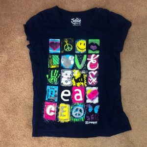 Graffiti Style T-shirt From Justice Size 14